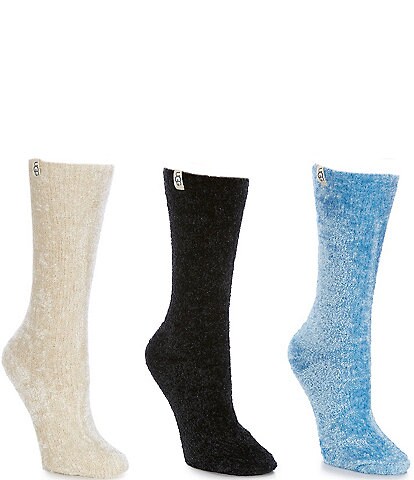 UGG Leda Sparkle Socks, 3 Pack