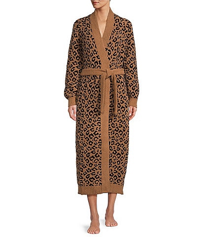 UGG® Lenny Jacquard Leopard Print II Robe