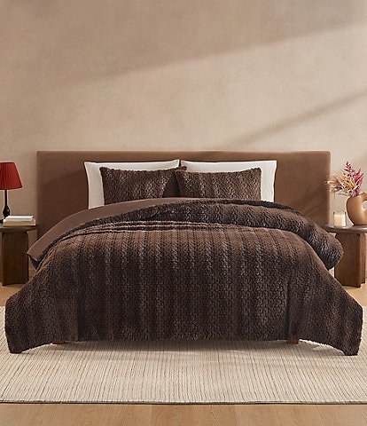 UGG Lida Textured Faux Fur Comforter Mini Set
