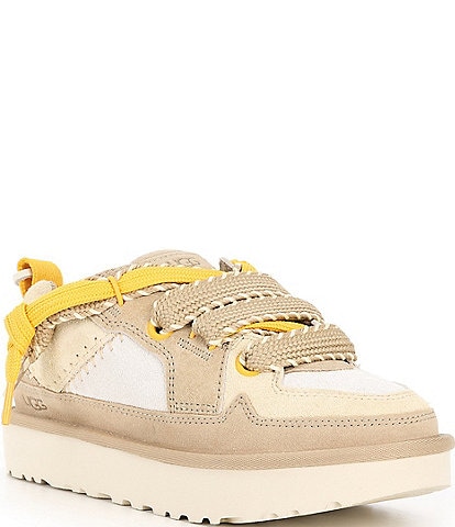 UGG® Lo Lowmel Biarritz Suede Sneakers