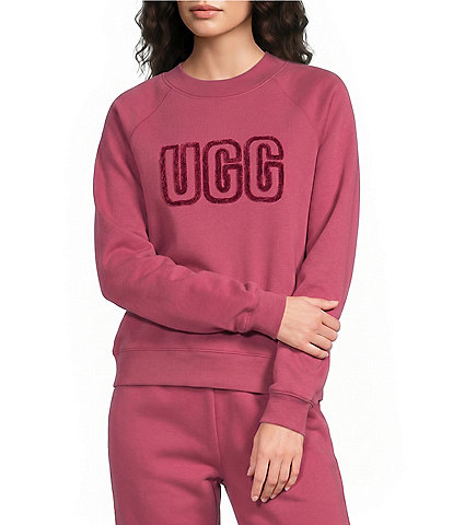 UGG Logo Long Sleeve Crew Neck Sweatshirt