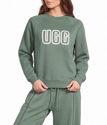 UGG Coordinating Logo Long Sleeve Crew Neck Sweatshirt