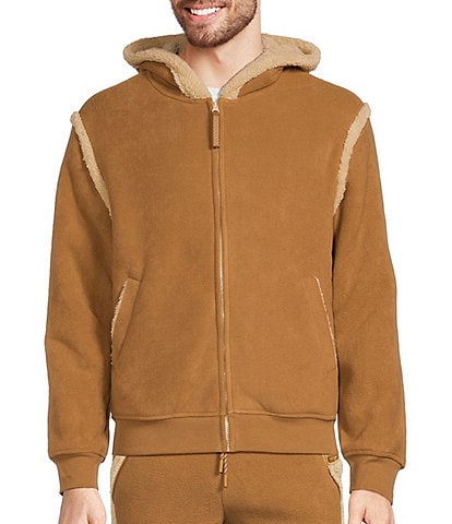 UGG® Long Sleeve Evren Bonded Fleece Hooded Jacket