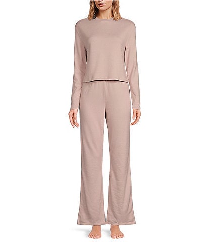 UGG May Long Sleeve Cropped Lounge Set