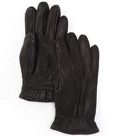 UGG Men's 3 Point Leather Gloves