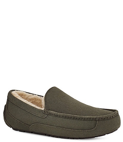 UGG Men's Ascot Suede Moc-Toe Slippers