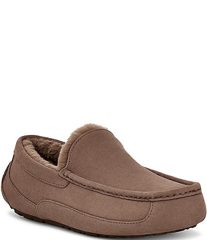 UGG Men's Ascot Suede Moc-Toe Slippers