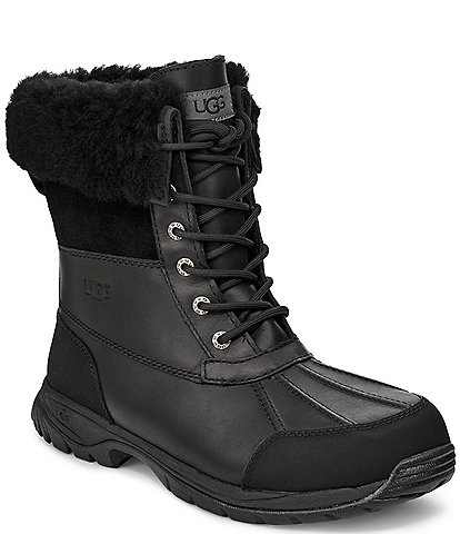UGG Men's Butte Waterproof Leather Cold Weather Boots