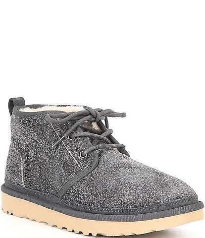 UGG Men's Neumel Shaggy Suede Boots