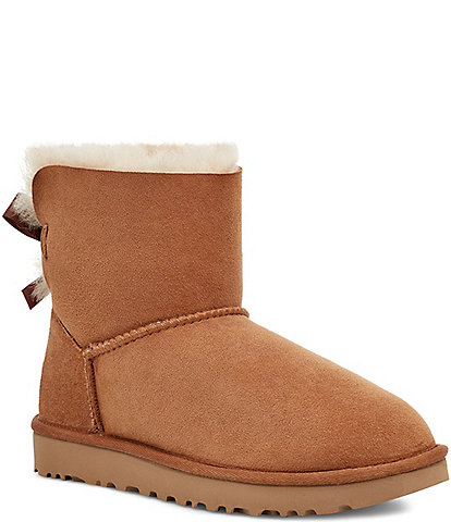 UGG Mini Bailey Bow II Water Resistant Booties