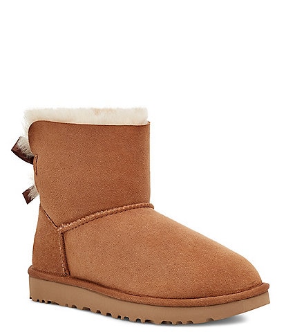 UGG Mini Bailey Bow II Water Resistant Booties