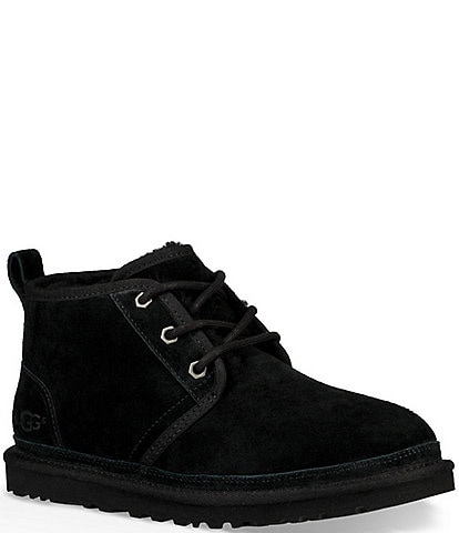 black ugg boots with laces