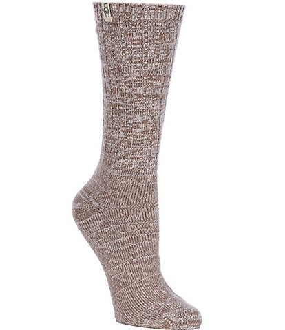 UGG Rib Knit Slouchy Crew Socks