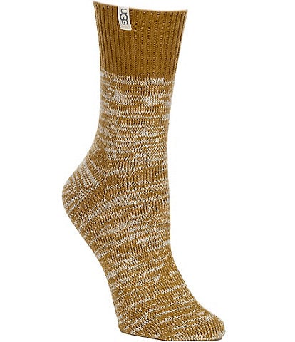 UGG® Rib Knit Slouchy Quarter Socks