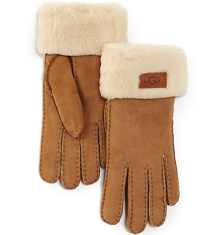 UGG Sheepskin Turn Cuff Gloves