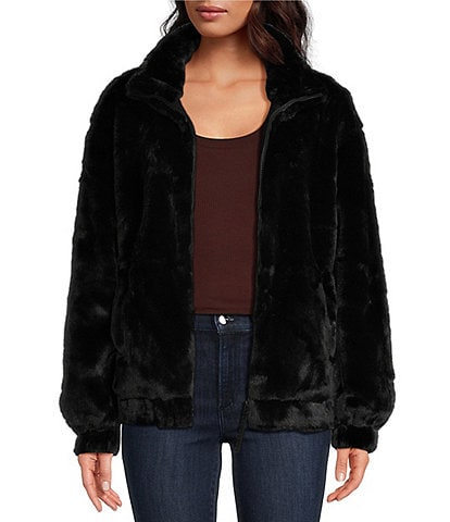 UGG Tash Faux Fur Zip Front Jacket