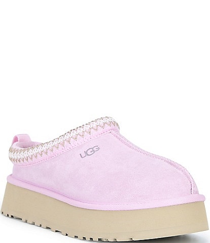 UGG Tazz II Suede Platform Clog Slippers