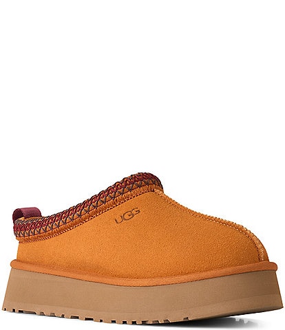 UGG Tazz II Suede Platform Clog Slippers