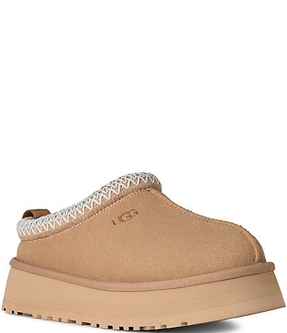 UGG® Tazz II Suede Platform Clog Slippers