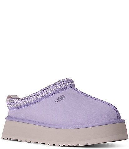 UGG Tazz II Suede Platform Clog Slippers