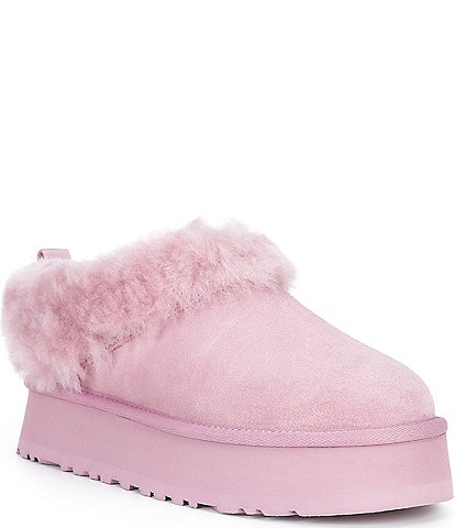 UGG Tazzelle Suede Platform Family Matching Slippers