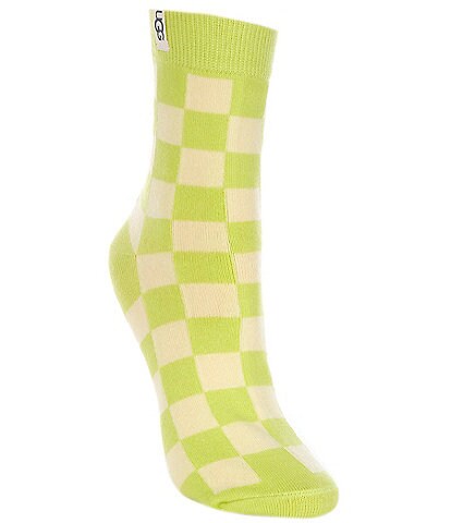 UGG Teslin Checkered Quarter Socks