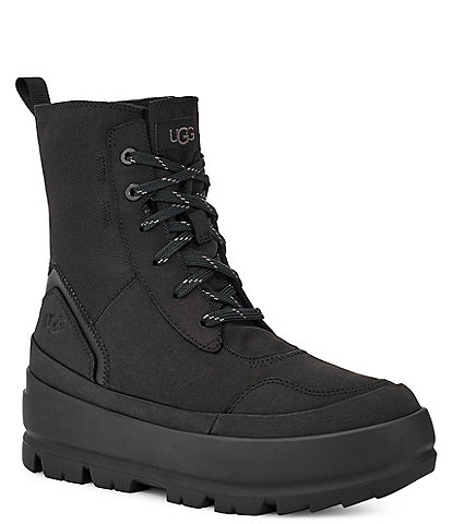 UGG The UGG® Lug Waterproof Leather Lace-Up Boots