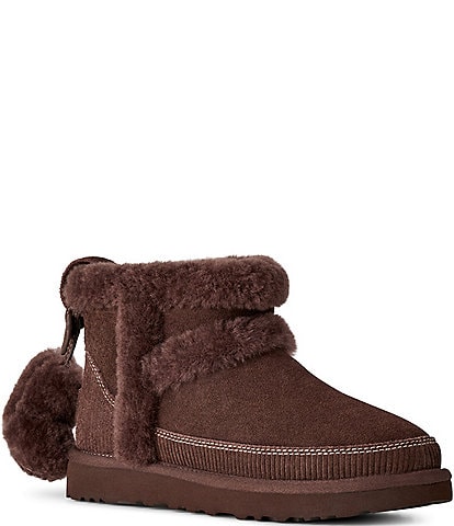UGG Women's Classic Mini Heritage Suede Booties