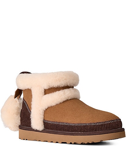 UGG Women's Classic Mini Heritage Suede Booties