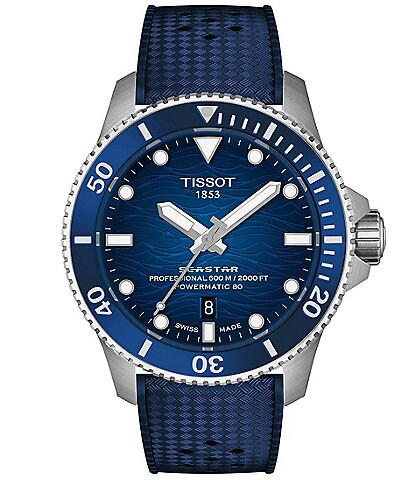 Tissot Men's Seastar 1000 Quartz Chronograph Grey Strap Watch