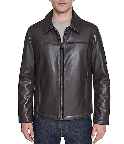 Polo Ralph Lauren Leather Jacket | Dillard's