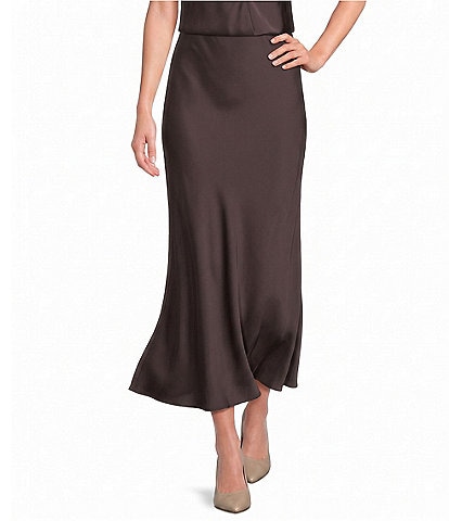 1. STATE Satin High Rise Maxi Skirt | Dillard's