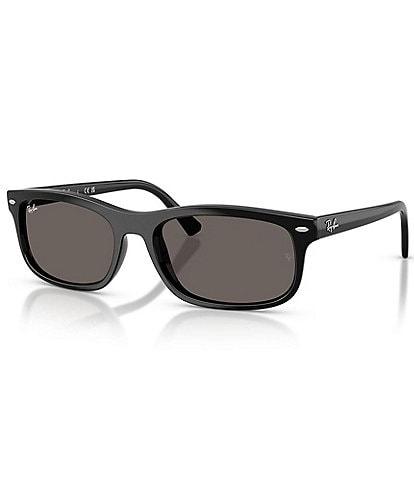 Ray-Ban Unisex RB4455 Zuri 52mm Retro Polarized Rectangle