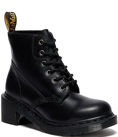 Dr. Martens Women's Sinclair Front Zip Platform Combat Booties