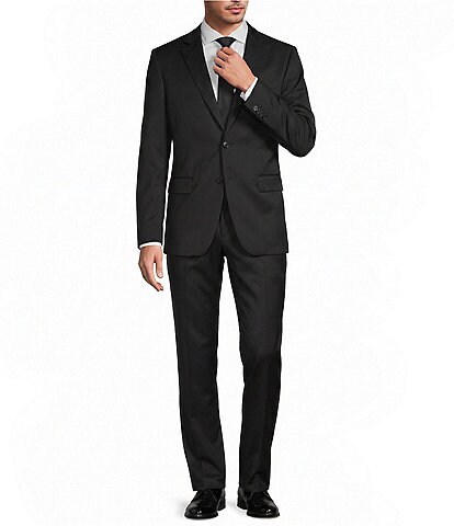 Hugo Boss Slim Fit Solid Flat Front 2-Piece Suit | Dillard's