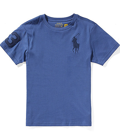Polo Ralph Lauren Big Boys Short Sleeve Big Pony Jersey T-Shirt