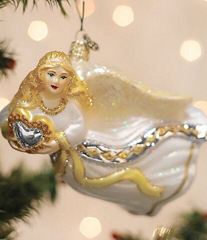 Mr. Christmas Nostalgic Ceramic Lit Angel with Candle Tree