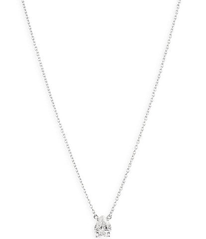 James Avery Sterling Silver Paired Chains Cross Short Pendant