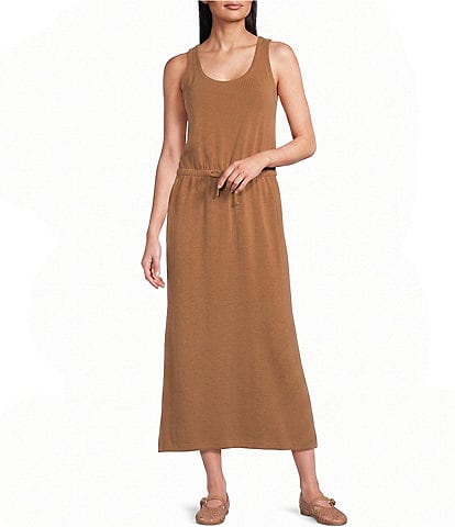 prAna Luxara Balance Lightweight Stretch High Neck Fit & Flare Dress