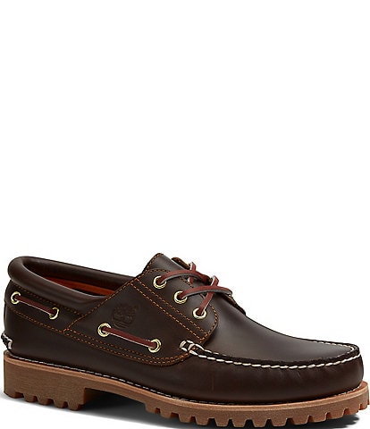 Timberland Men's 3-Eye Lug Handsewn Leather Boat Shoes | Dillard's