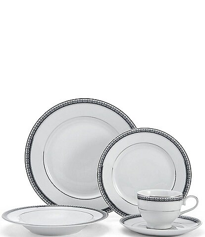 Mikasa Platinum Crown 40-Piece Dinnerware Set | Dillard's