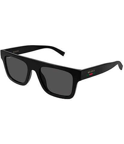 Gucci Men's Gucci Lines 54mm Square Sunglasses | Dillard's