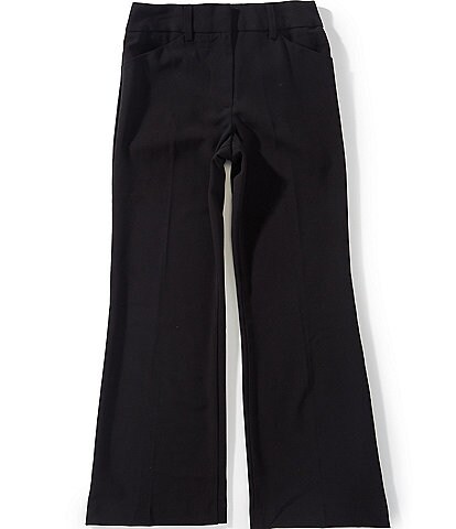black dress pants girls Ally B Bootcut Flat-Front - Sizes:XL A chic pair of white ETRO Ruffles tiered paisley