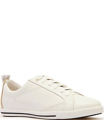 【lily】 Lilly Pulitzer Lilly Leather Lace Up Sneakers | Dillard's