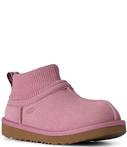 UGG Girls' Classic Micro Slip On Booties (Youth) | Dillard's