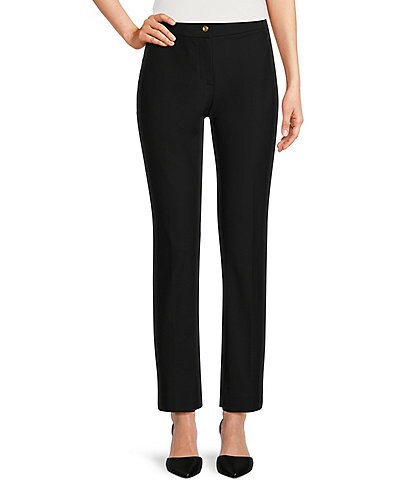 Slim Factor by Investments Stretch Ponte Knit No Waist Slim