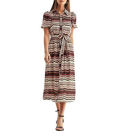 adelyn rae halter dress Ruby Embroidered Midi sets and suits