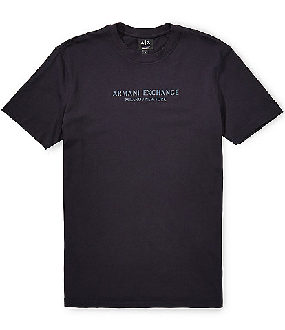 Armani Exchange Stripe Box Short Sleeve T-Shirt | Dillard's
