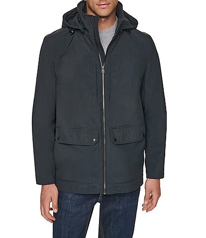 Levi's® Soft Shell Sherpa Lined Zip Front Jacket | Dillard's