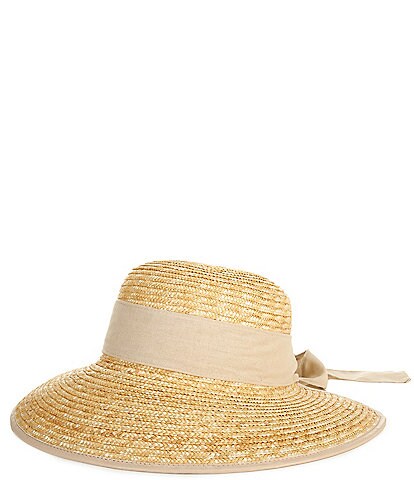 dillards ladies dress hats San Diego Hat Company Wide Brim Floral Bow Detail Hat esther: bestseller